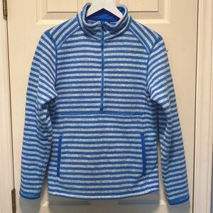 Patagonia Striped Quarter Zip Better Sweater EUC